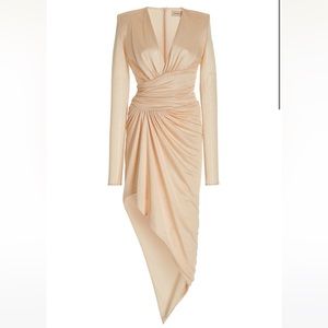 Alexandre Vauthier
Women's Draped Crystal-Embellished Jersey Dress